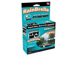 2pc Pack Wipe New RainBrella Car Windshield Glass Treatment Repels Rain,Mud,Dirt