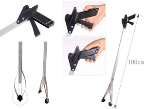 Aluminum Garbage Pickup / Gripper Tool for Long Reach Objects