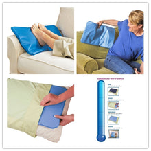 Load image into Gallery viewer, Chillow Cooling Pillow Therapy Insert Sleeping Aid Pad Mat Muscle Relief Pillow