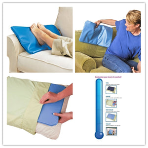 Chillow Cooling Pillow Therapy Insert Sleeping Aid Pad Mat Muscle Relief Pillow