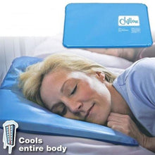 Load image into Gallery viewer, Chillow Cooling Pillow Therapy Insert Sleeping Aid Pad Mat Muscle Relief Pillow