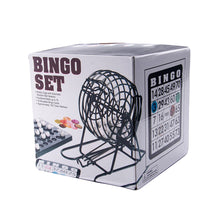 Load image into Gallery viewer, Complete Bingo Game Set Lotto Party Game 75 Balls,18 Cards &amp; Cage