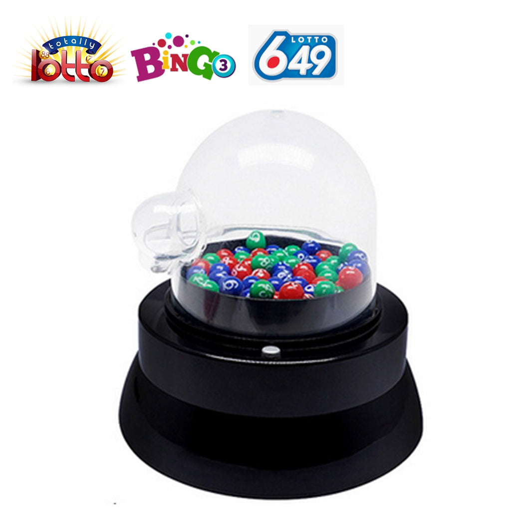 Electric Mini Lottery Lucky Number Picking Tool Bingo Game