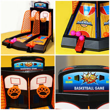 Load image into Gallery viewer, Tabletop Finger Shooting Basketball Game Toy Set for Kids / Jeu de jeu de basket-ball de tir au doigt de table pour enfants