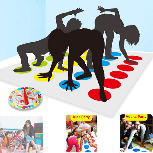 Twister Game Classic Family Kids Party Game for All Age 6+ / Twister Game Classic Family Kids Party Game pour tous les âges 6+