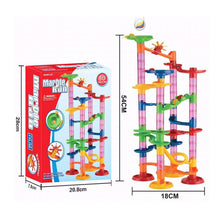 Load image into Gallery viewer, Baukon Marble Run Creative Set Make Build Create Your Own Fun Design for Children Age 6+ (50,80,133pc)
