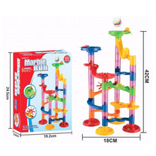 Load image into Gallery viewer, Baukon Marble Run Creative Set Make Build Create Your Own Fun Design for Children Age 6+ (50,80,133pc)